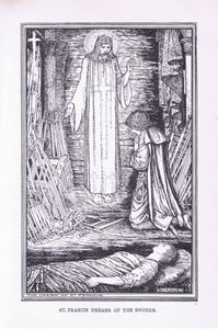 Frans drømmer om sværdene, 1912 af Henry Justice Ford