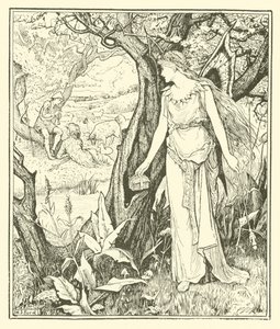 Sylvain og Jocosa (gravering) af Henry Justice Ford