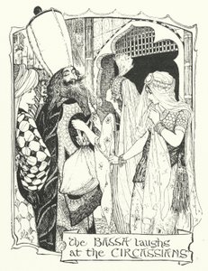 The Bassa Laughs at the Circassians (gravering) af Henry Justice Ford