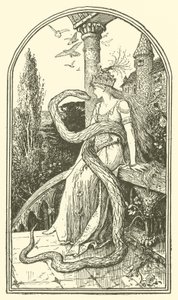 The Enchanted Snake (gravering) af Henry Justice Ford