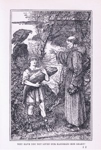 Hvorfor har du ikke givet vores tjenerinde hendes andel?, 1912 af Henry Justice Ford