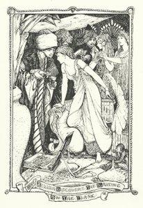 Zelida opdager skriften på kolben (gravering) af Henry Justice Ford