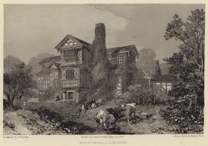 Moreton Hall, Cheshire af Henry Lark Pratt