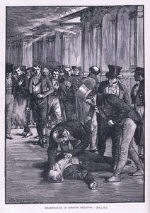 Mordet på Spencer Perceval af Henry Marriott Paget