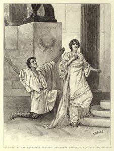 Hypatia på Haymarket Theatre, Philammon erklærer sin kærlighed til Hypatia