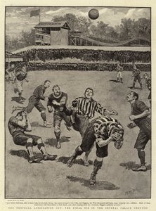 Football Association Cup, finalen i Crystal Palace Grounds af Henry Marriott Paget