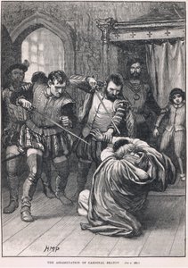 Mordet på kardinal Beaton 1546 af Henry Marriott Paget