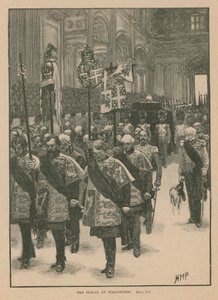 Begravelsen af hertugen af Wellington af Henry Marriott Paget