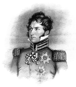 Prins Leopold George Christian Frederick af Saxe-Coburg-Saalfeld, 1816.