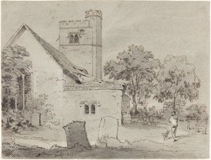 Aldenham Church, Hertfordshire af Henry Monro