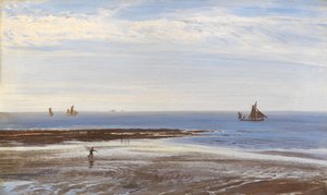 I nærheden af Margate - Aften, 1870 af Henry Moore