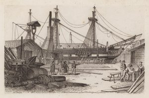 En vestindienmand i Cox and Curlins Yard, Limehouse