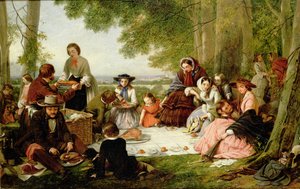 En picnic, 1857