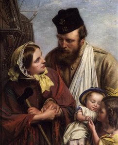 Hjem igen, 1858 (se også 68094)