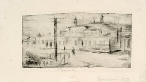 Banegården i Randers af Henry Nielsen