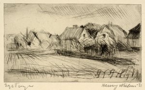 Huse med haver af Henry Nielsen