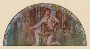 Miltons Comus (farvelitografi)