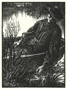Matthew Arnold digt: The Scholar Gipsy (gravering)