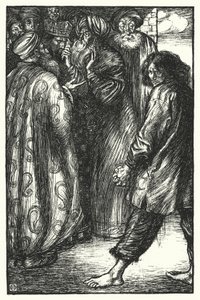 Matthew Arnold digt: Den syge konge i Bokhara (gravering)