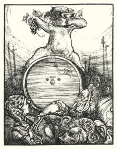 Shakespeares sang: "In thy vats our cares be drown