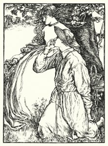 Shakespeares sonetter, Sonnet XCI (litho) af Henry Ospovat