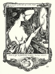 Shakespeares sonetter, sonet XXI (litho)
