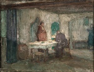 Og han forsvandt ud af deres synsfelt. af Henry Ossawa Tanner
