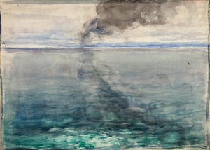 Krydser Atlanten (vender hjem) af Henry Ossawa Tanner