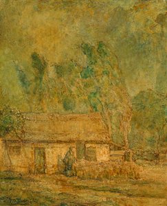 Den gode hyrde, ca. 1918 (olie på lærred) af Henry Ossawa Tanner