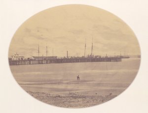 Long Dock på Hilton Head, Port Royal, South Carolina af Henry P. Moore