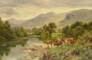 Church Pool, Bettws-y-coed (olie)