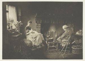 Daggry og Solnedgang af Henry Peach Robinson