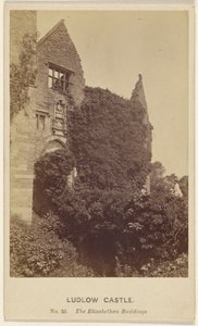 Ludlow Castle. De elizabethanske bygninger. af Henry Peach Robinson