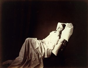 Hun fortalte aldrig sin kærlighed, 1857. af Henry Peach Robinson