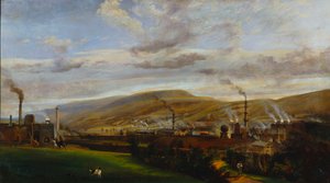 South Wales Industrial Landscape, ca. 1825
