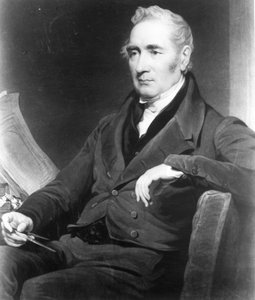 George Stephenson, graveret af Charles Turner, 1838 (mezzotint)