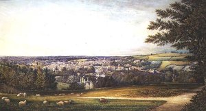 Guildford fra det sydvestlige af Henry Prosser