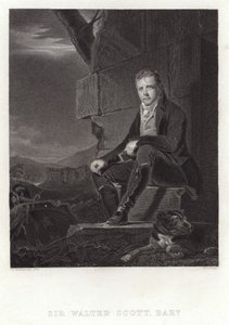 Portræt af Sir Walter Scott af Henry Raeburn