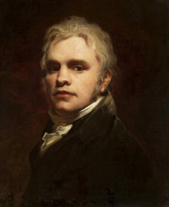 Portræt af en mand. af Henry Raeburn