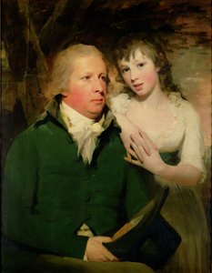 Sir Alexander Don med sin datter Elizabeth af Henry Raeburn