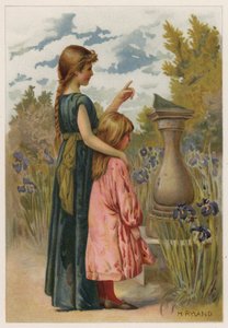 Time for time (farve litho) af Henry Ryland