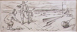 The Guided Golfer, illustration fra 