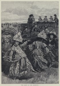 Burkhans dans (litho) af Henry Sandham