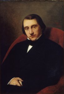 Portræt af Ernest Renan 1823-1892, 1860.