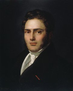 Portræt af Saint-Amand Bazard 1791-1832, 1821.