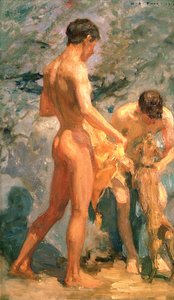 Drenge bader, 1912