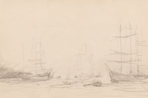 Forsendelse i Falmouth Harbor af Henry Scott Tuke