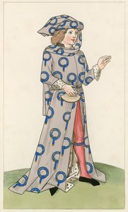 A Knight of the Garter, c 1470, af Henry Shaw