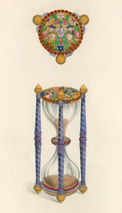 Et timeglas, midten af 1600-tallet af Henry Shaw