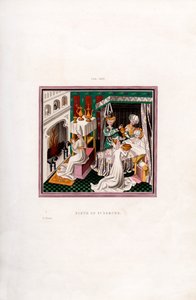 Fødsel af St Edmund, 1433, 1843. af Henry Shaw